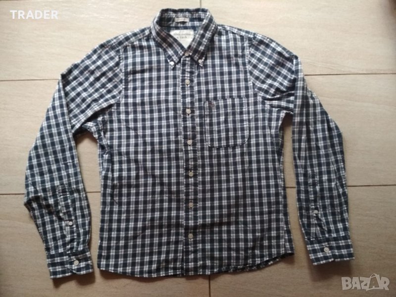 Abercrombie & Fitch, мъжка спортна риза, 100% памук, снимка 1
