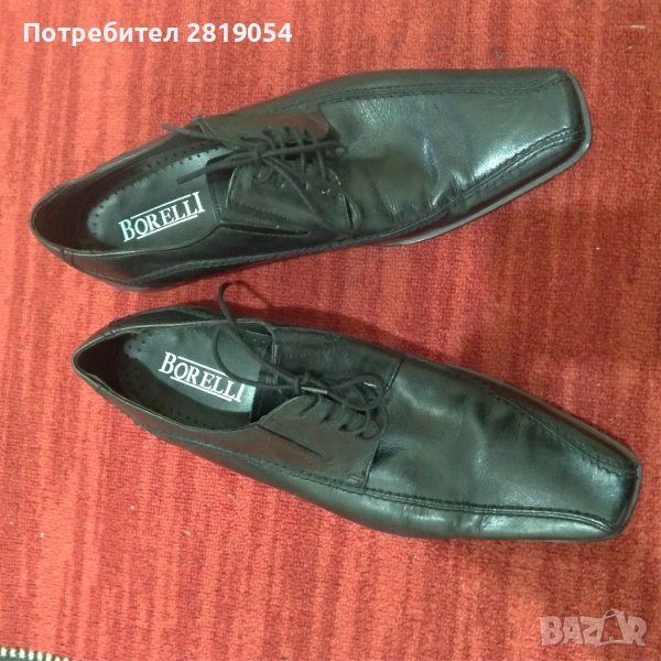 Маркови ,официални, кожени обувки два чифта носене един път два пъти за абитуриентски бал, снимка 1