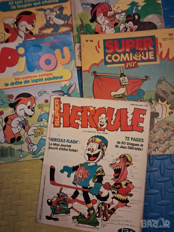Комикси на френски език, снимка 1