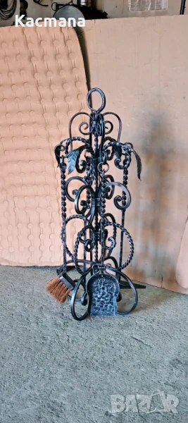 Аксесоари за камина, прибор за камина, лопатка, ръжен, #дилаф, маша, снимка 1