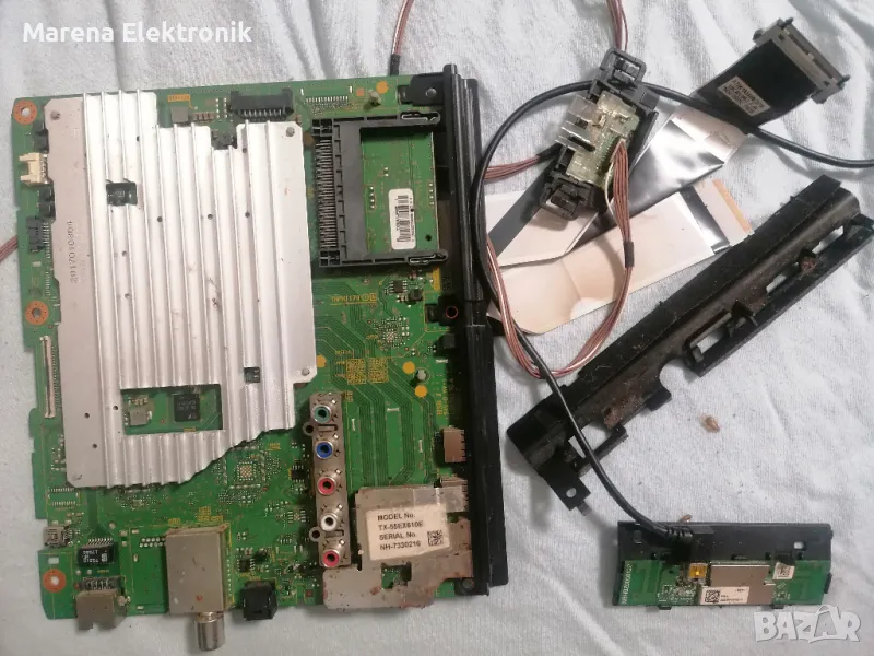 M.Board: TNPH1179 (1)(A)  и захранване:TNPA6376 1 P за тв. Panasonic TX-55EX610E, снимка 1