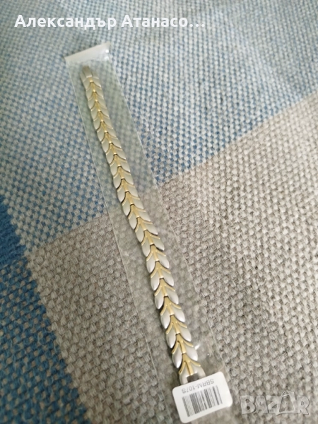 Нови магнитна гривна, неръждаема стомана, снимка 1