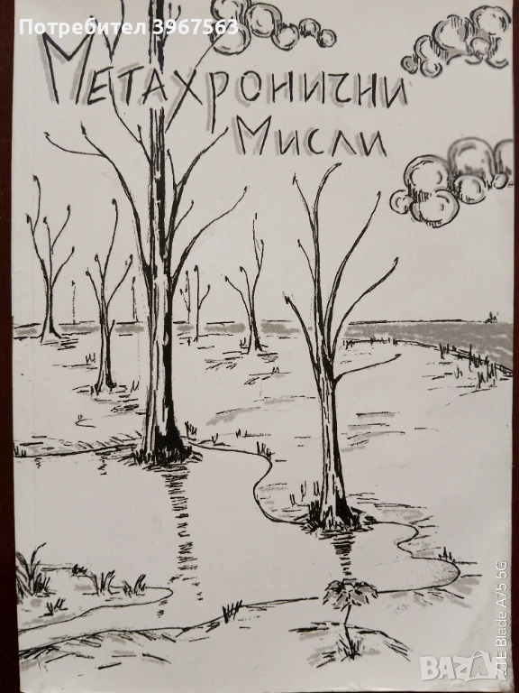 Книга,,Метахронични мисли,, поезия., снимка 1