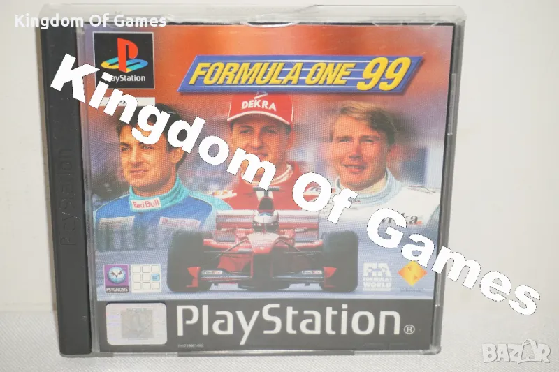 Игра за PS1 Formula One 99 ТЕСТВАНА И РАБОТЕЩА, снимка 1