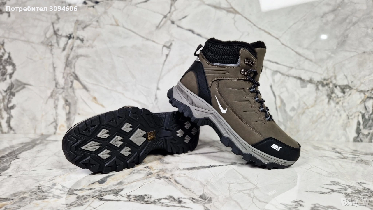 Мъжки боти с пух, нови модели, снимка 1