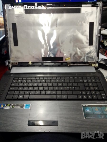 Продавам лаптоп ASUS N73J на части, снимка 1