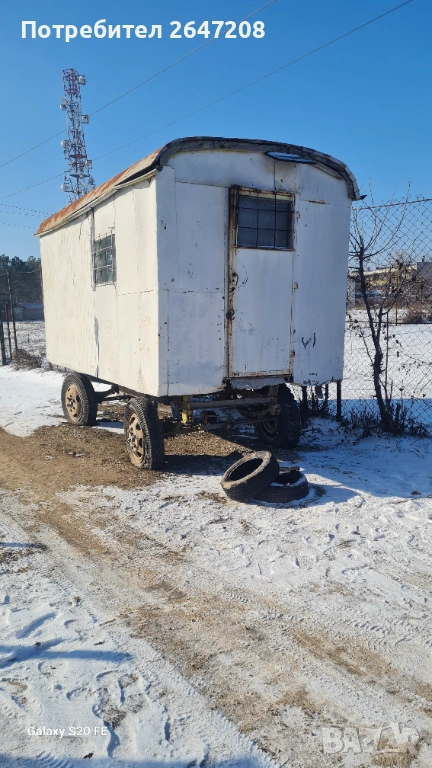 строителен фургон на колела, снимка 1