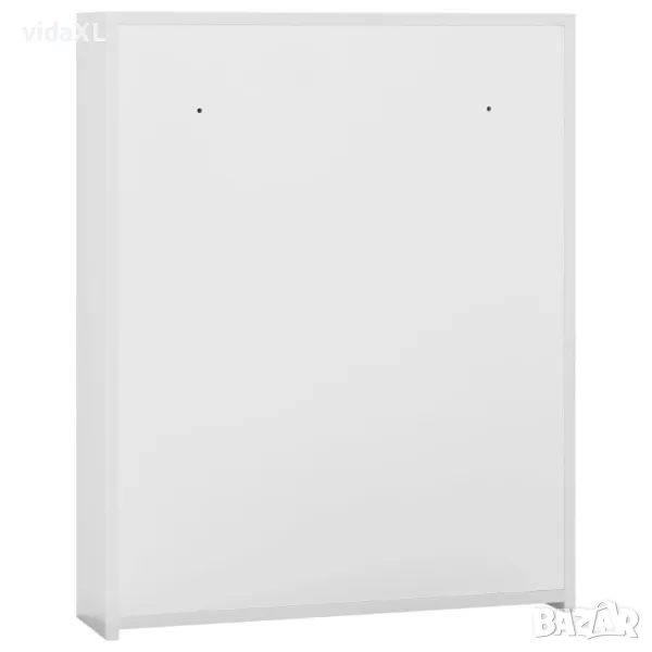 vidaXL Тоалетка с LED, бяла, 60x40x140 см(SKU:323607), снимка 1