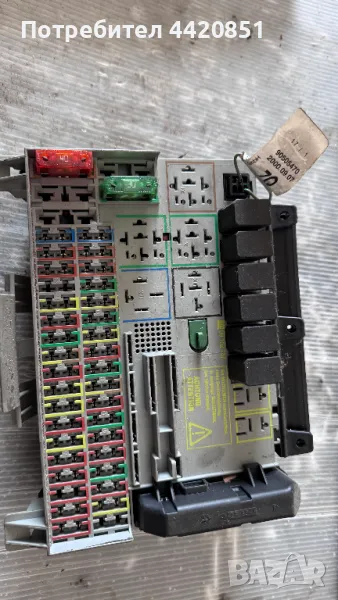 Контролен Модул (Бушонно Табло за батерия ) за Opel Vectra - 09152787, снимка 1