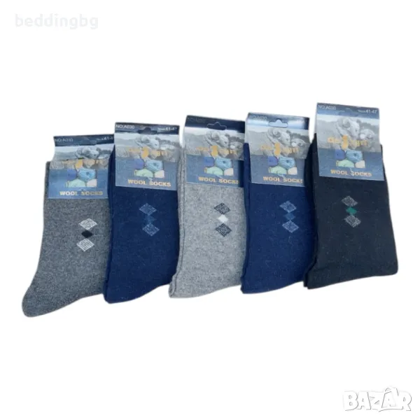 5 чифта #Вълнени #Чорапи за мъже на супер цена!, снимка 1