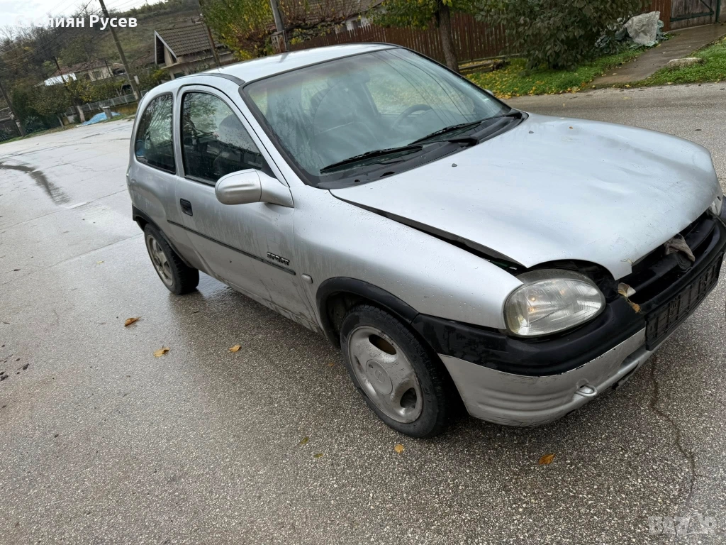  НА  ЧАСТИ  opel corsa B 1.5TD БРАКУВАНА / БЕЗ ДОКУМЕНТИ     НЯМА ДОКУМЕНТИ НЯМА АКУМУЛАТОР - ПАЛИ И, снимка 1