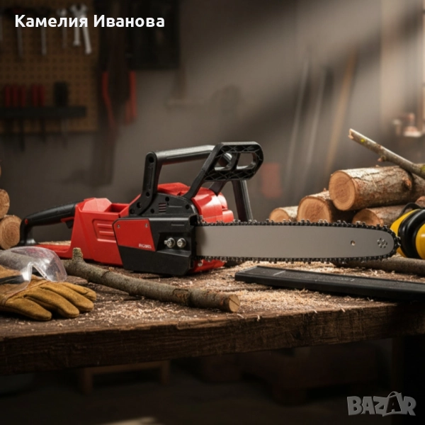 Акумулаторен верижен трион 40V PFBCS401 – Мощност без кабел и без компромиси, снимка 1