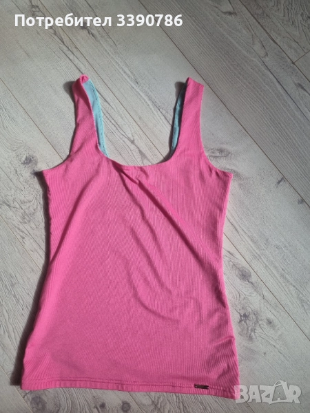 Alessa топ в розово и синьо , снимка 1