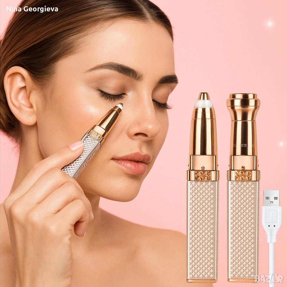 Дамски тример за лице и вежди, снимка 1