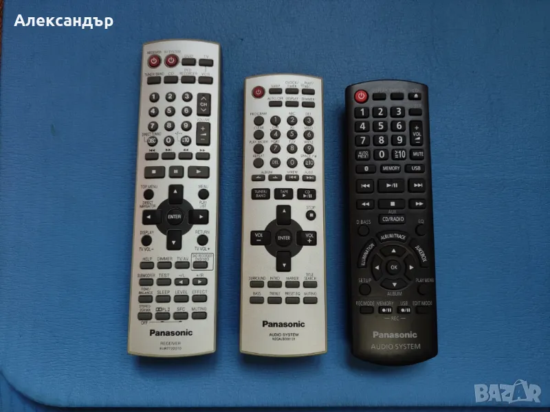 Дистанционно за аудио системи Panasonic, снимка 1