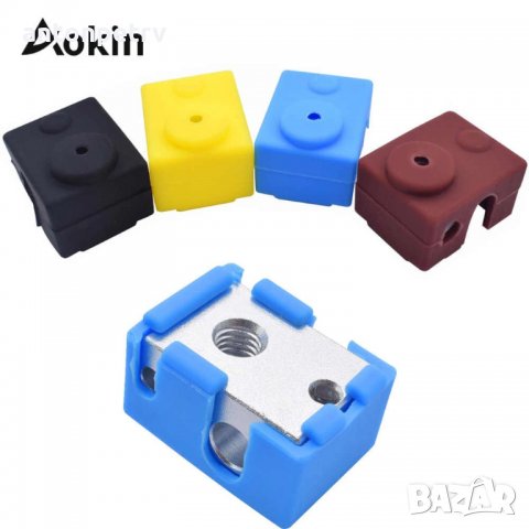 Топлоизолиращ защитен калъф екструдер 3D принтер Printer V5 V6 МК8 Volcano Hotend Creality Ender, снимка 2 - Принтери, копири, скенери - 26391577
