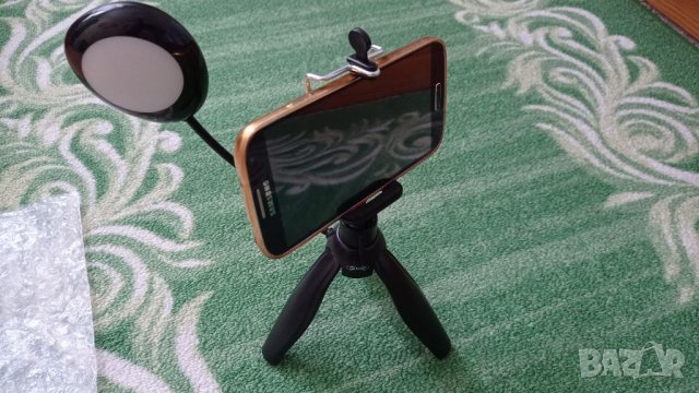 Трипод с лед осветление за смартфон , снимка 7 - Селфи стикове, аксесоари - 40801024