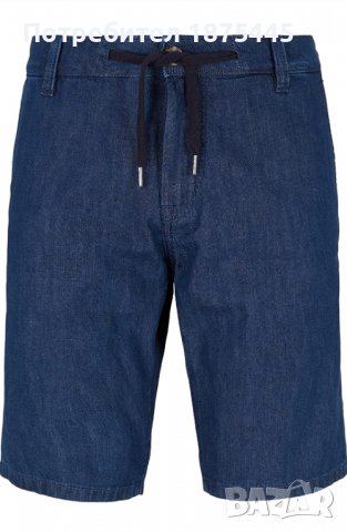 TOM TAILOR / ТОМ ТЕЙЛЪР Къси дънкови панталони за тийнеджъри/момчета/младежи - размер 31 - нови, снимка 3 - Къси панталони - 39461857