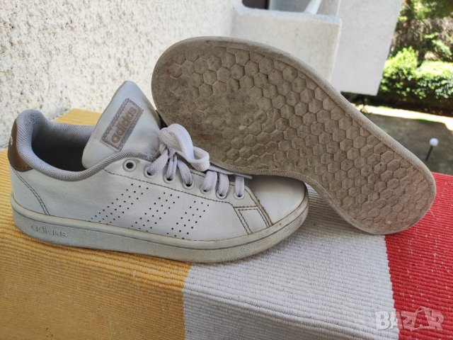 кожени маратонки Adidas Advantage F36223, снимка 5 - Маратонки - 42960831