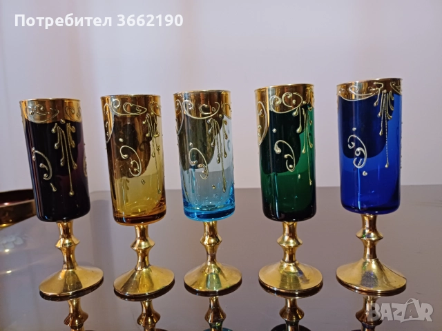 Чаши Мурано, снимка 2 - Декорация за дома - 52586469