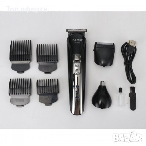 Безжична машинка за подстригване, самобръсначка и нос 3 в 1, снимка 3 - Машинки за подстригване - 37883824