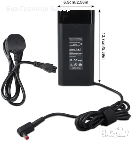 Нов 135W адаптер за Acer Nitro 5 AN515/AN517 Predator Helios 300 Зарядно лаптоп, снимка 5 - Друга електроника - 53517939