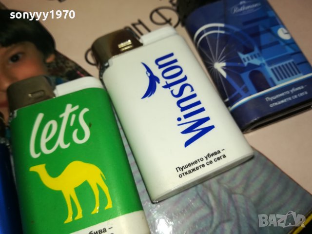 CAMEL LUCKY И ДР ЗАПАЛКИ 3001241114, снимка 7 - Колекции - 44043554
