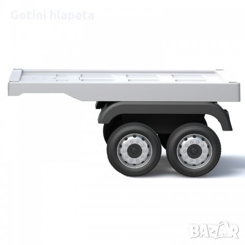 Акумулаторен КАМИОН Mercedes ACTROS Licensed Със ремарке 2X12V батерия.МР4, снимка 12 - Други - 33229373