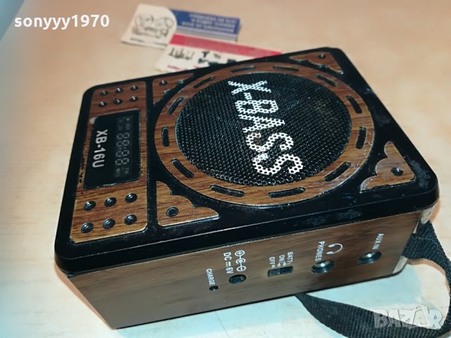 x-bass xb-16u usb radio 2207211214, снимка 2 - Радиокасетофони, транзистори - 33594314