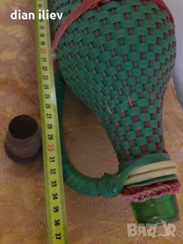 Стара плетена дамаджана, снимка 10 - Колекции - 27448035