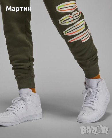 Мъжко долнище Nike Jordan Flight MVP - размер S, снимка 4 - Спортни дрехи, екипи - 43580426