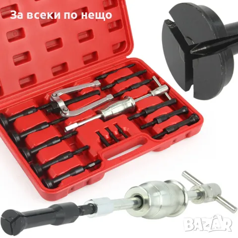 Обратен чук и скоба за лагери и накрайници 16 части Mar-Pol