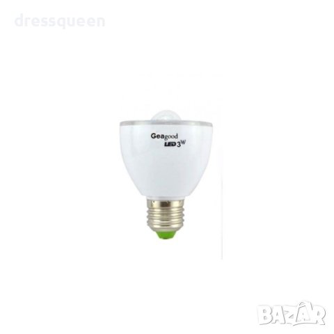 GD-LD1 LED лампа E27 с вграден сензор за движение, снимка 3 - Лед осветление - 43941813