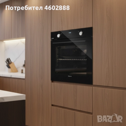 Вградена многофункционална фурна Taurus HM978BKD – 78 л, 3100 W, WaterSteam Clean, клас A, снимка 1