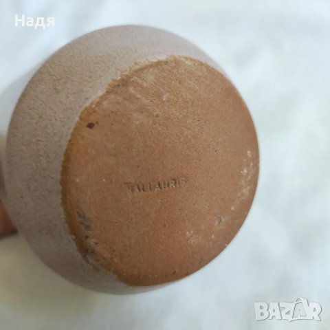 Керамична ваза Vallauris, снимка 4 - Декорация за дома - 37385849