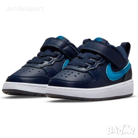 Детски кецове Nike COURT BOROUGH LOW 2 BTV, снимка 2 - Детски маратонки - 44873744