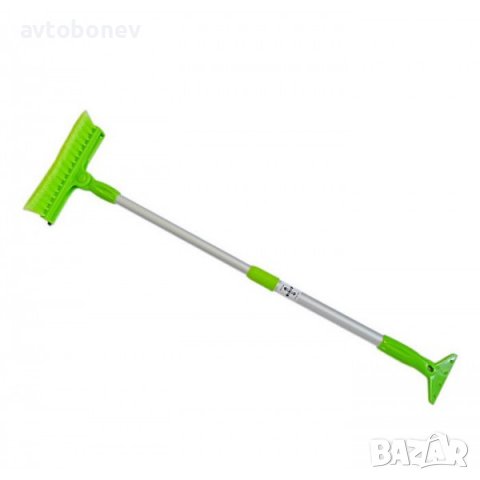 Удобна ЧЕТКА& СТЪРГАЛКА за сняг/лед с телескопична дръжка-малка, снимка 4 - Аксесоари и консумативи - 39495932