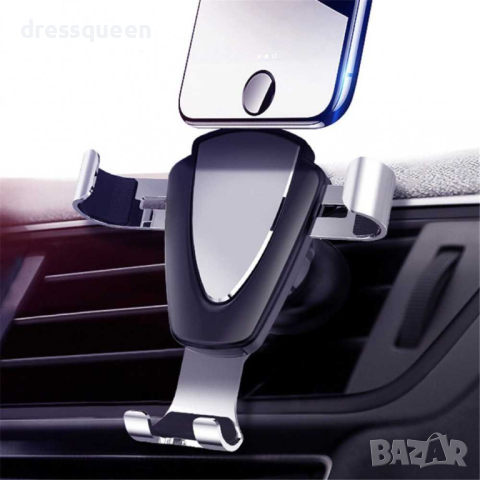 073 Държач за кола с автоматичен механизъм за смартфони до 6,2 инча 