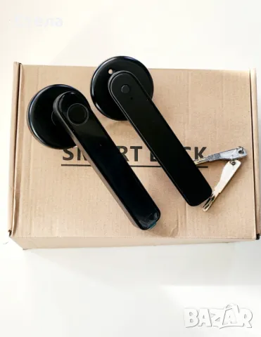 Смарт брава, смарт отключване и заключване, пръстов отпечатък, код