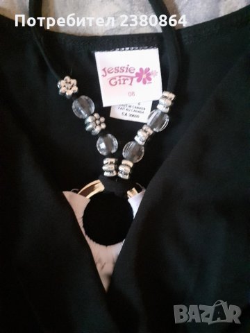 Официална рокличка/ р.128, снимка 2 - Детски рокли и поли - 32605293