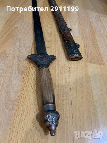Стар китайски меч, снимка 2 - Антикварни и старинни предмети - 44115467