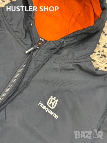 Мъжко яке HUSQVARNA. Размер L, снимка 2 - Якета - 53471636