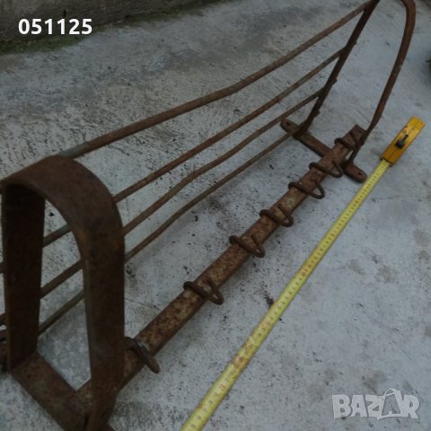 стара масивна кована закачалка  за дрехи , снимка 8 - Антикварни и старинни предмети - 27615345