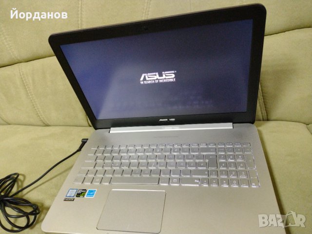 Asus N552V 15.6'' Led /Core i7-6700HQ/16gb.ram/256gb. ssd, снимка 4 - Лаптопи за игри - 43536213