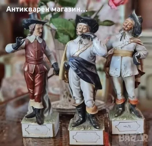 Тримата мускетари и  Д'Артанян , Франция. , снимка 5 - Статуетки - 49798469