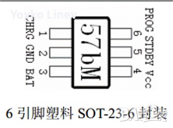 TP4057 / TP4059 SMD marking - 57bA / 59bA - LTH7  SOT23-6 LI-ION battery charger  - 2 БРОЯ, снимка 6 - Друга електроника - 36614797