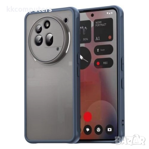 Nothing Phone (3a) Pro Airbags Frosted/ Translucent PC + TPU Силиконов Калъф и Протектор, снимка 2 - Калъфи, кейсове - 52614495