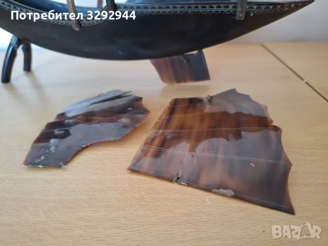 Дървен кораб джонка, снимка 5 - Антикварни и старинни предмети - 47790985