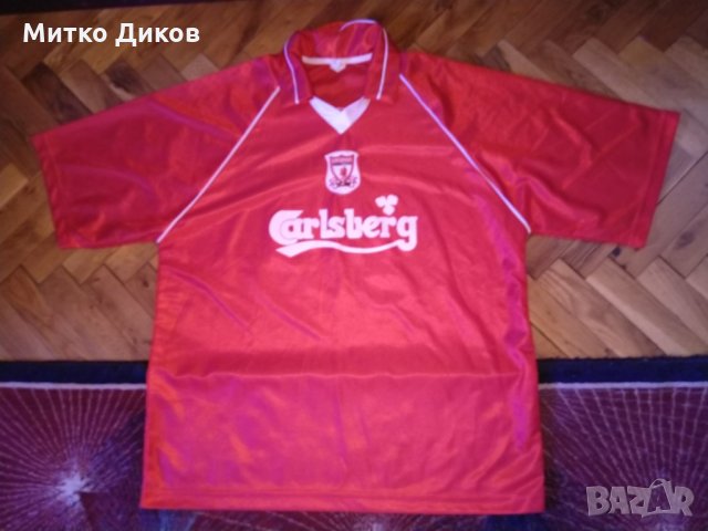 Ливърпул фенска тениска 2002г №10 Майкъл Оуен, снимка 2 - Футбол - 26505579