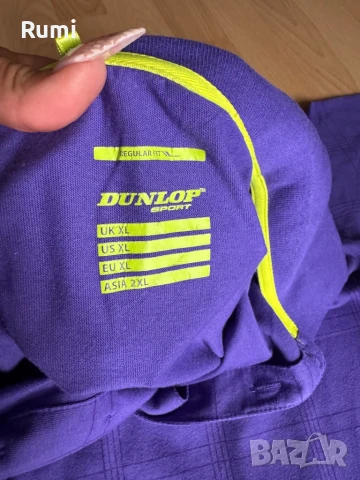 Мъжка спортно/елегантна тениска  с яка DUNLOP Polo ! Xl, снимка 4 - Сака - 51228781
